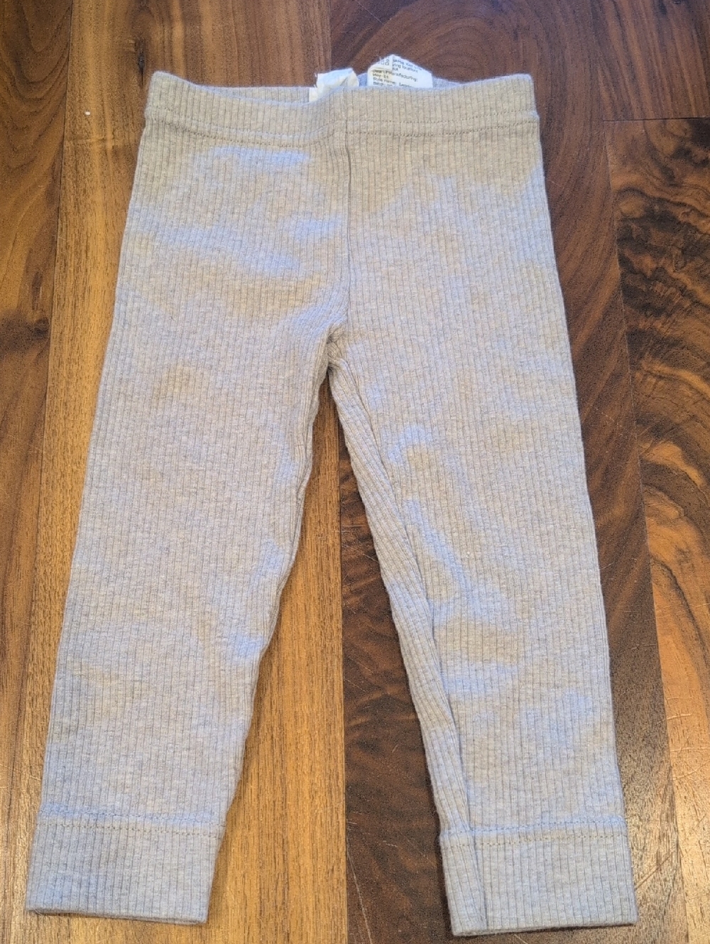 Jamie Kay Ribbed Leggings in Light Gray
